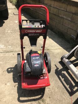 Troy Built Pressure Washer