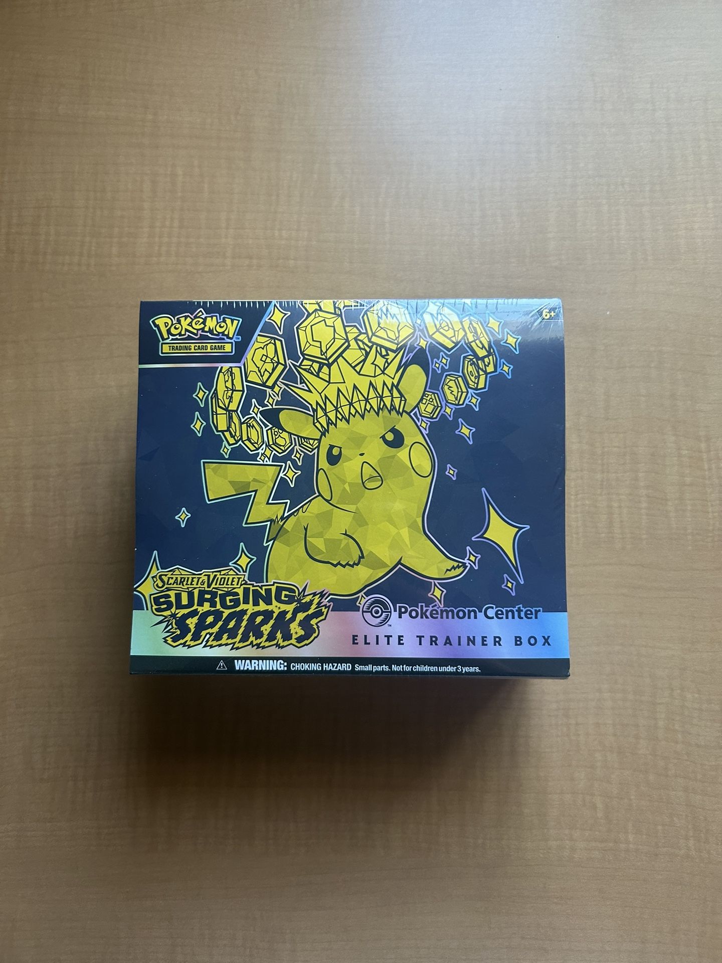 Surging Sparks Pokemon Center ETB
