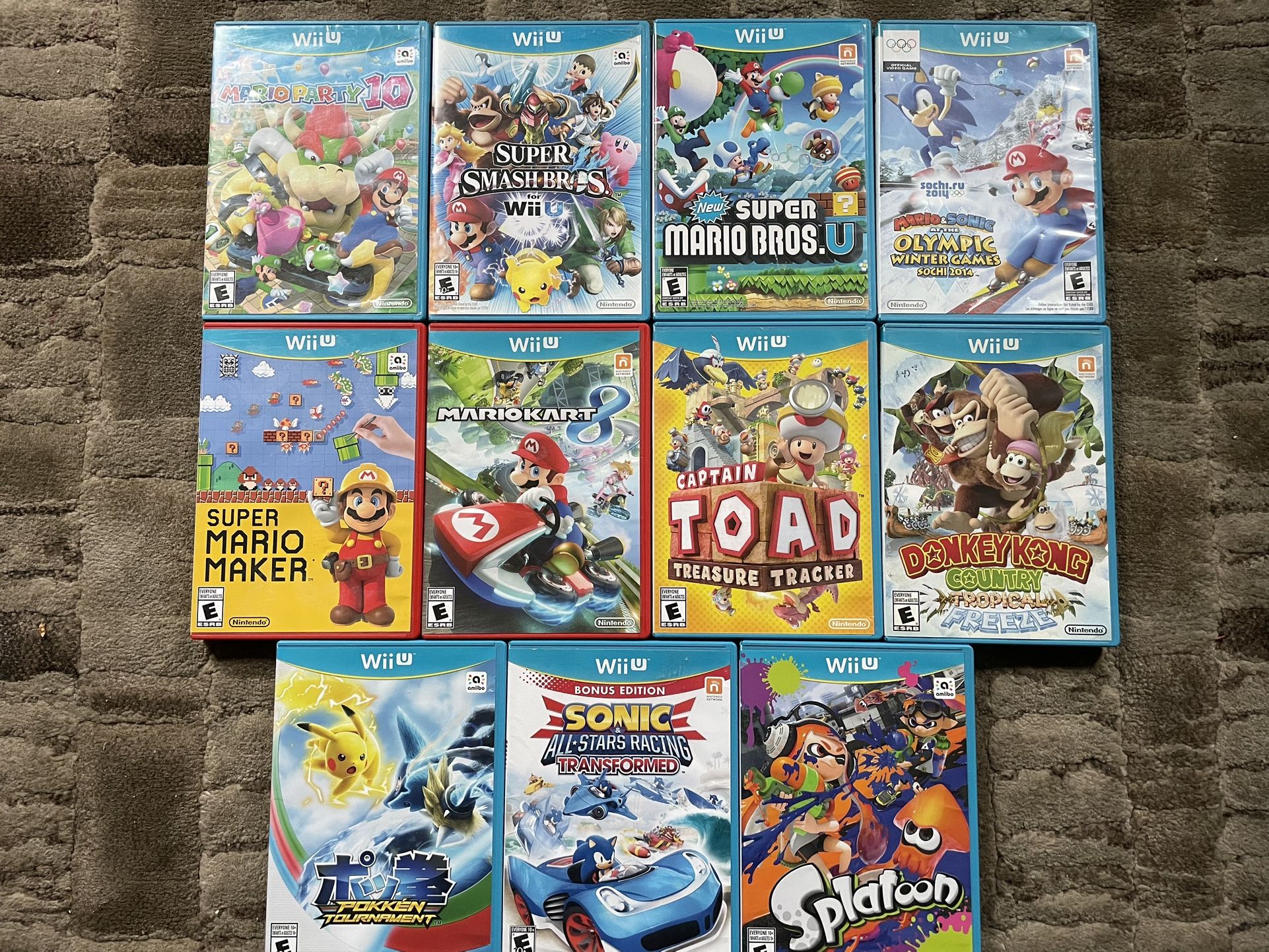 Nintendo Wii U Games For Sale 