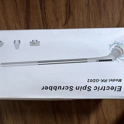 Electric bathroom brush