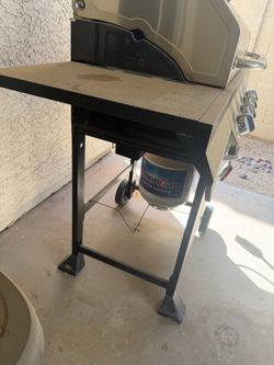 Gas Propane Grill with Side Shelf