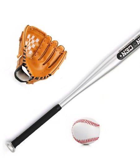 Baseball Kit (Ball, Bat, Gloves, Shoes & Helmet)