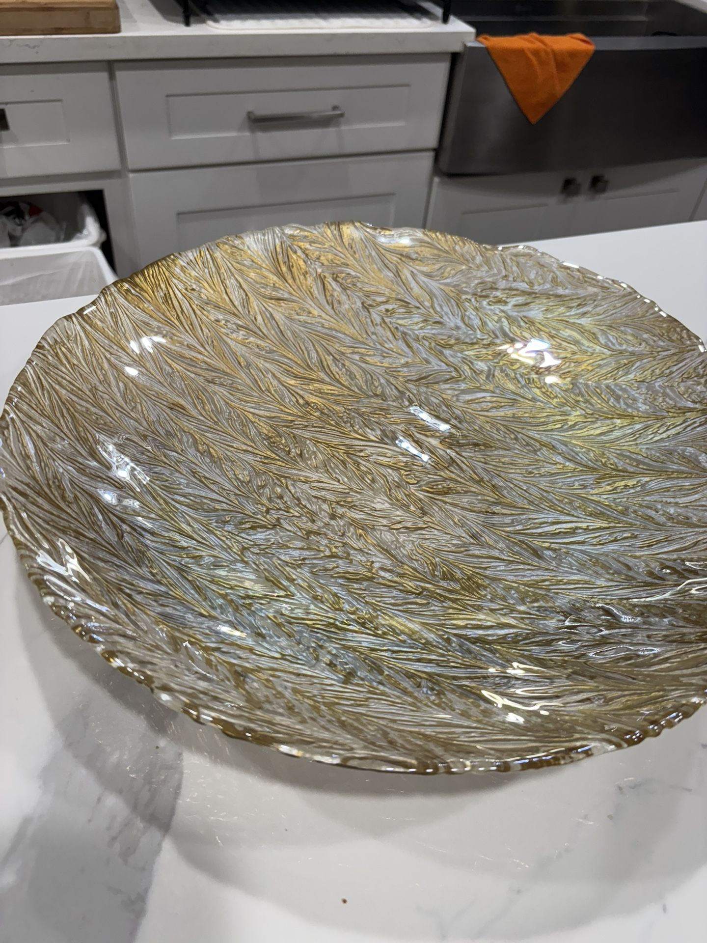 Beautiful Glass Platter