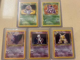Vintage WOTC Pokemon Moderately Played Lot