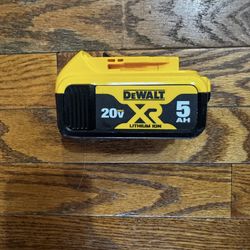 Dewalt 5AH 20V Battery 