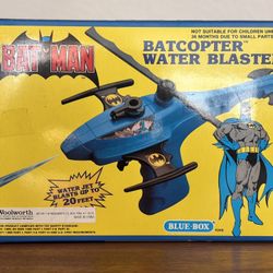 Original  1980s Batman Batcopter Water blast