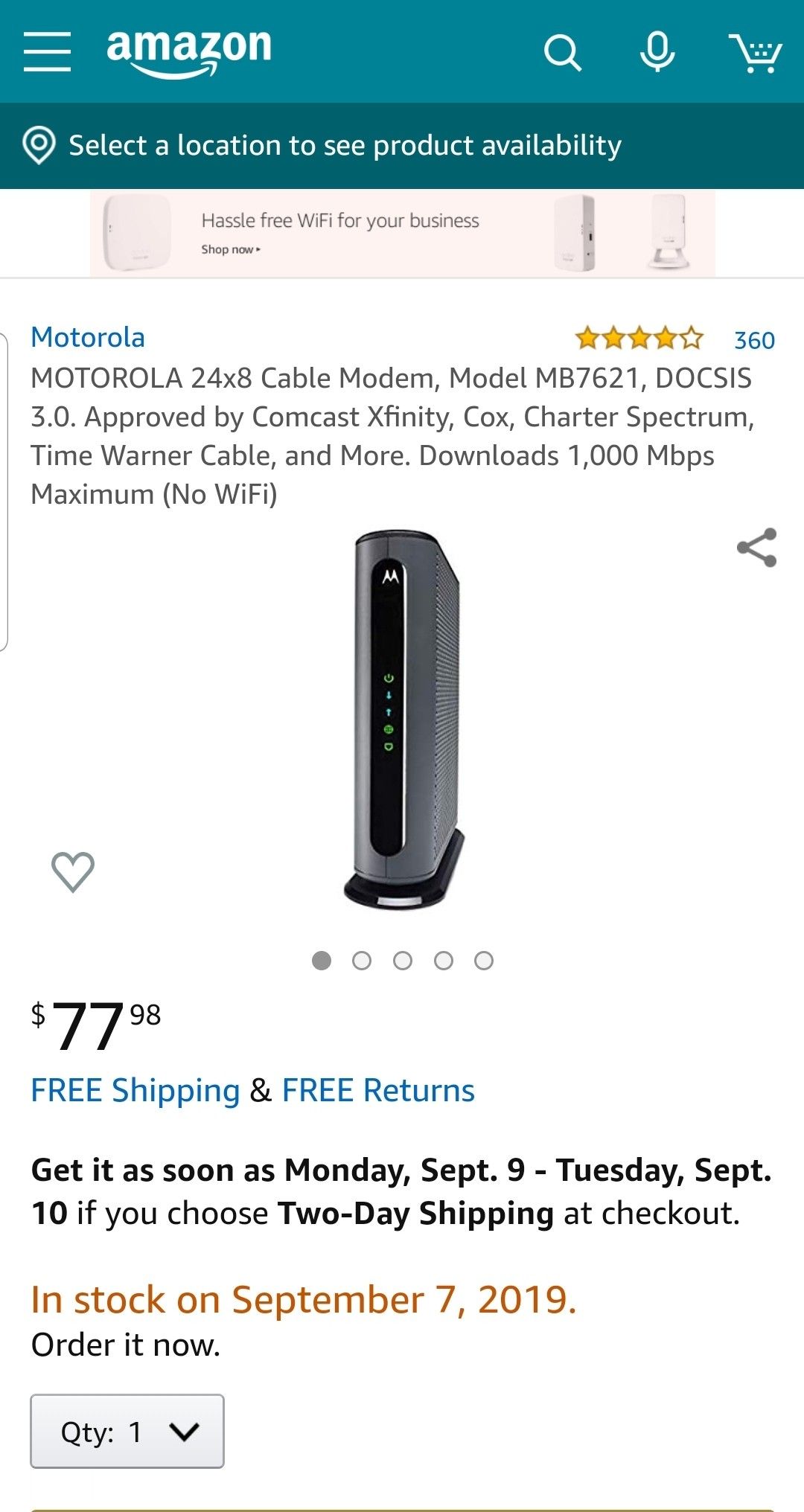Motorola Modem