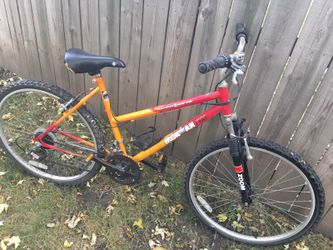 Nice bike, good condition, tires need air.