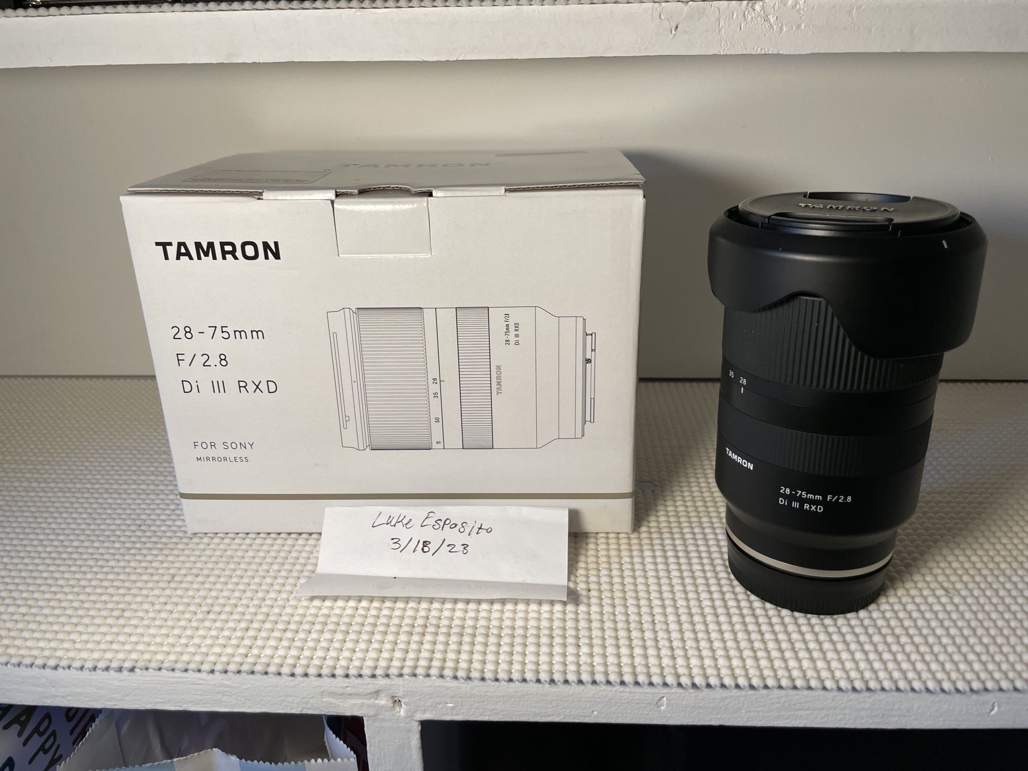 Tamron 28-75mm F2.8