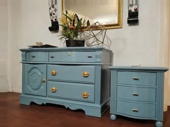 Dresser and Nightstand Set