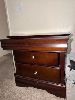 Wooden night stand