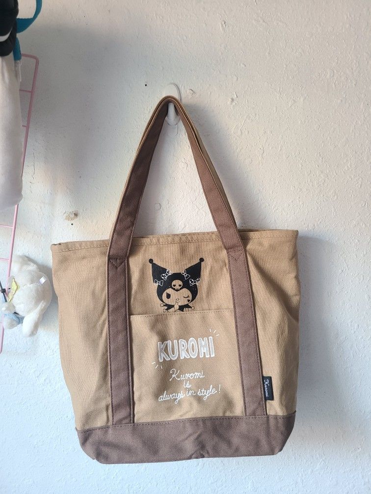 Kuromi Earth Tones Tote Bag