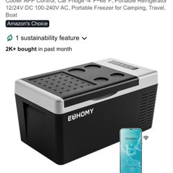 100% Brandnew Car/Truck/Van refrigerator in factory sealed box never used before 100% Good Bluetooth Control