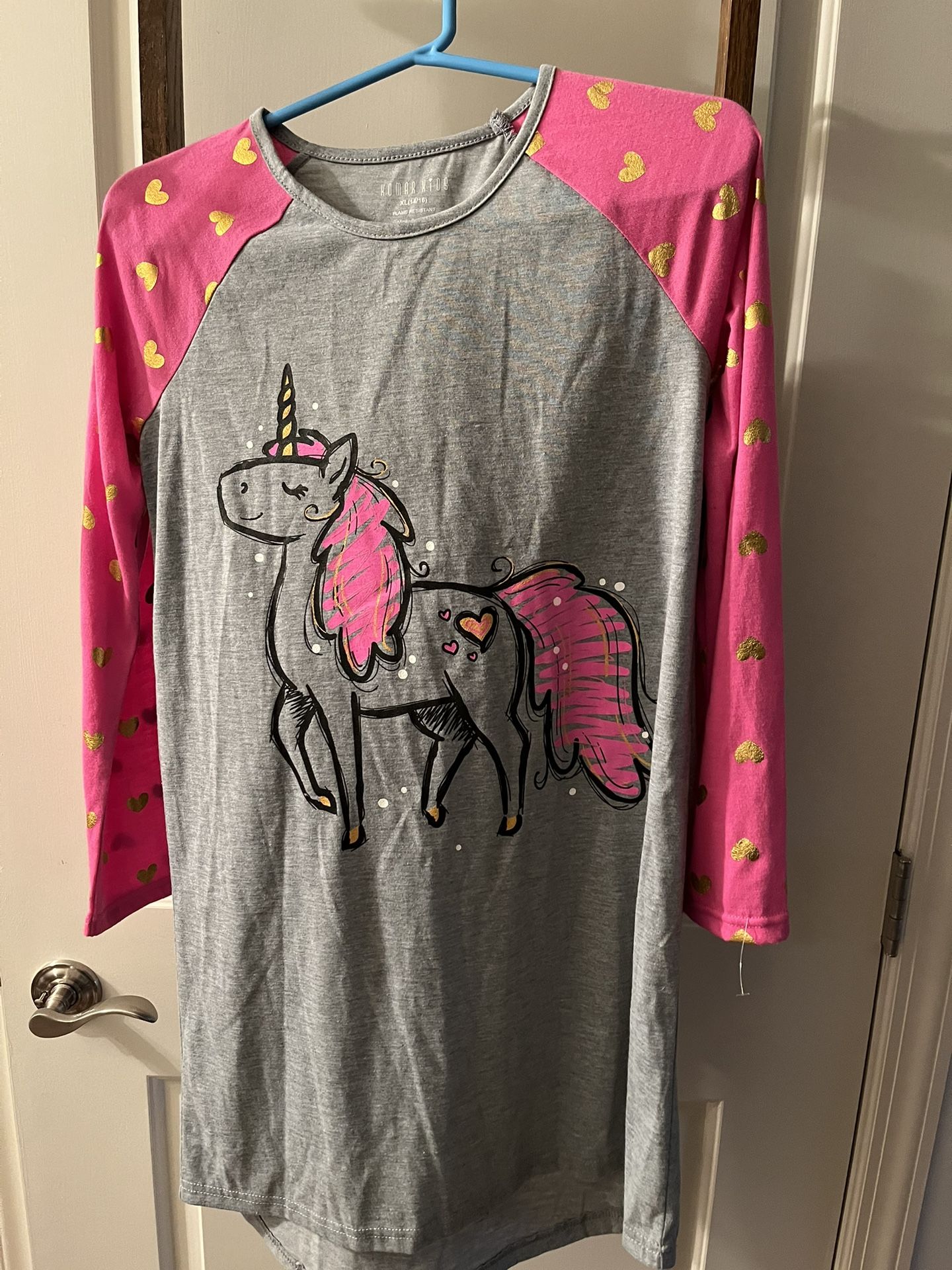 Girl’s Nightshirt (Unicorn)
