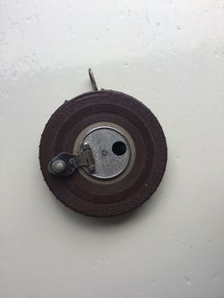 Vintage Manual Retractable Tape Measure 