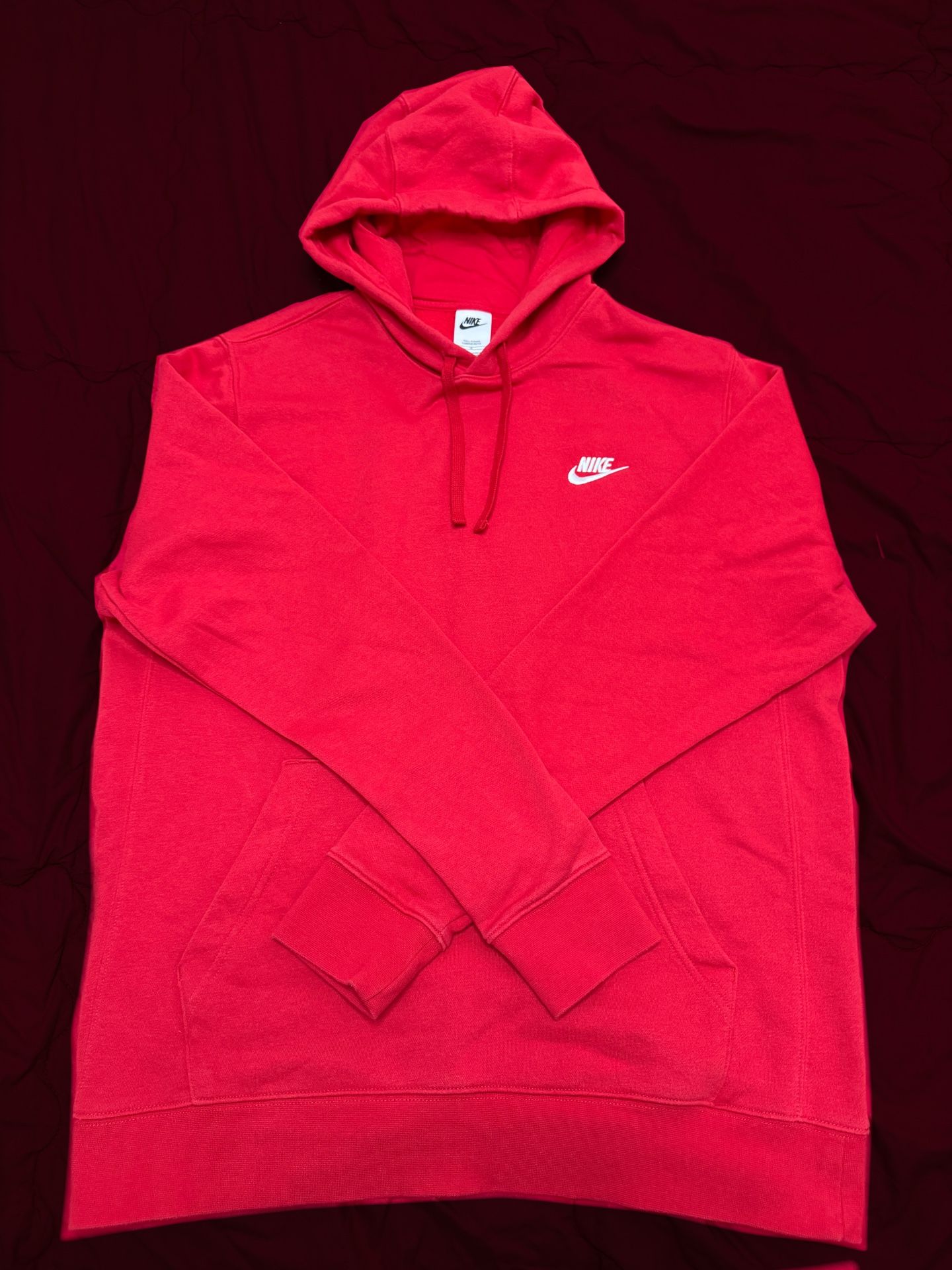Nike Sportswear Club Fleece University Red/White - Tall Large
