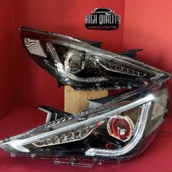 Hyundai Sonata 2011. 2014 Headlights.