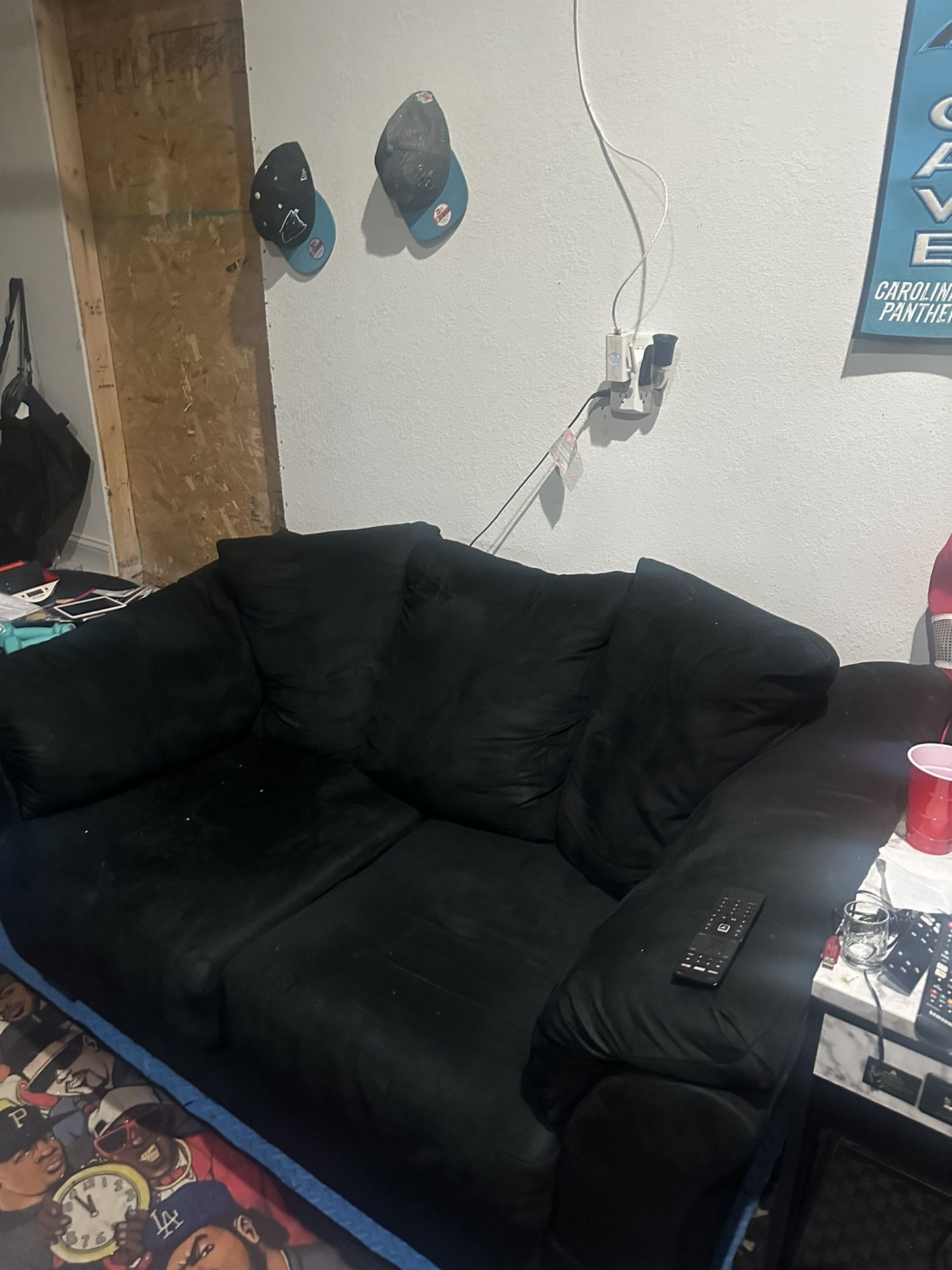 Black Couche Set