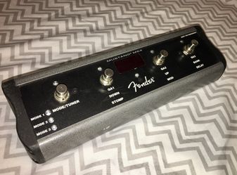 Fender 4-Button Guitar Footswitch For Mustang MS4 Series Amps