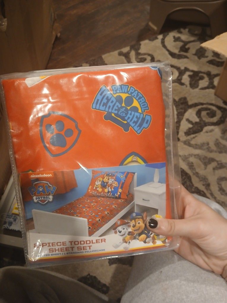 Paw Patrol Toddler Sheet Set