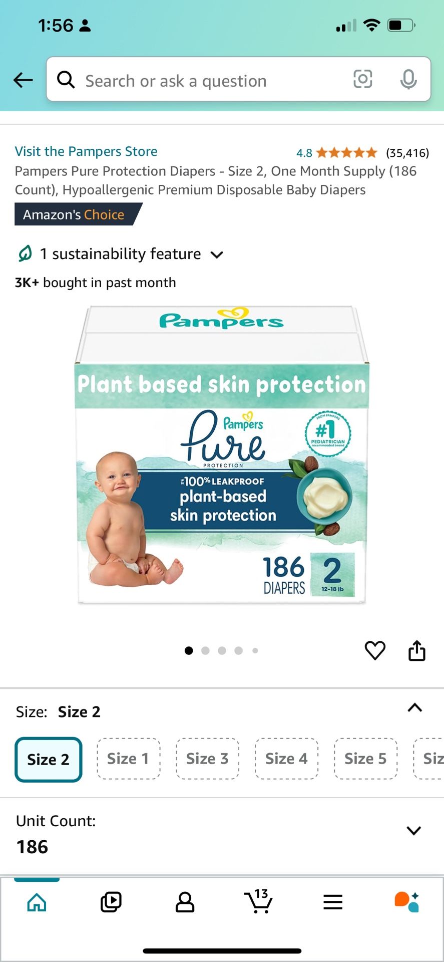 Pampers Diapers