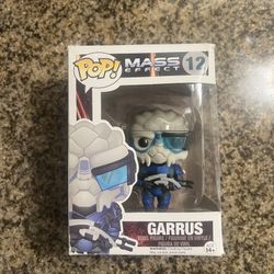 Vaulted Funko Pop! Mass Effect Garrus #12 (Damaged Box)