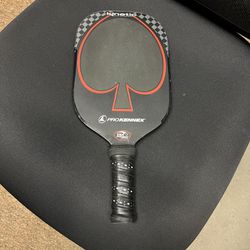 Pickleball Paddle And Cover Black Ace 