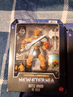 Master's of the universe action figures