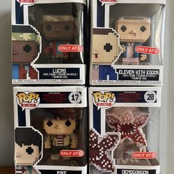 Stranger Things Pixel Pop’s (Lot)