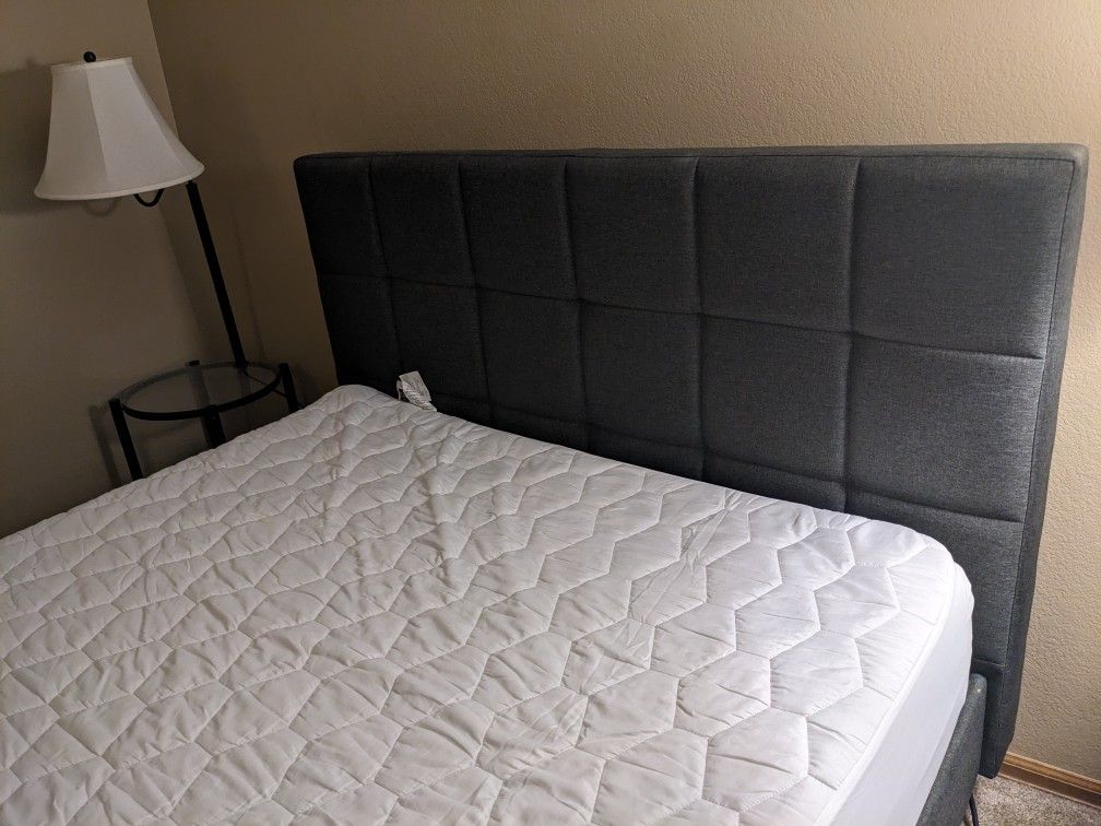 Twin Bed - Frame And Mattress 