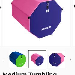 Size Medium Pink Tumbling Cube. Located In Orange. $100