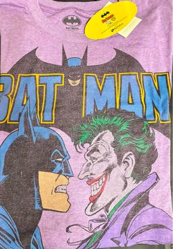 New 2XL Batman & Joker Tee