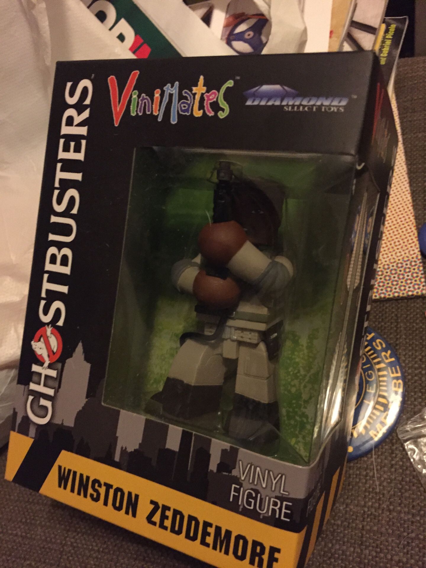 Diamond Select Toys Ghostbusters: Winston Zeddemore Vinimate Vinyl Figure