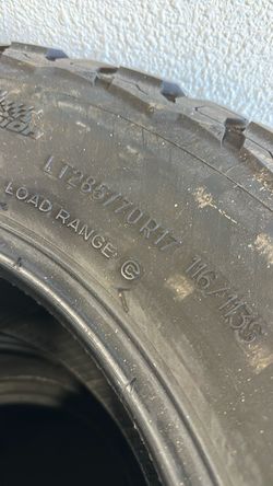 Bfgoodrich ko3 285/70/17