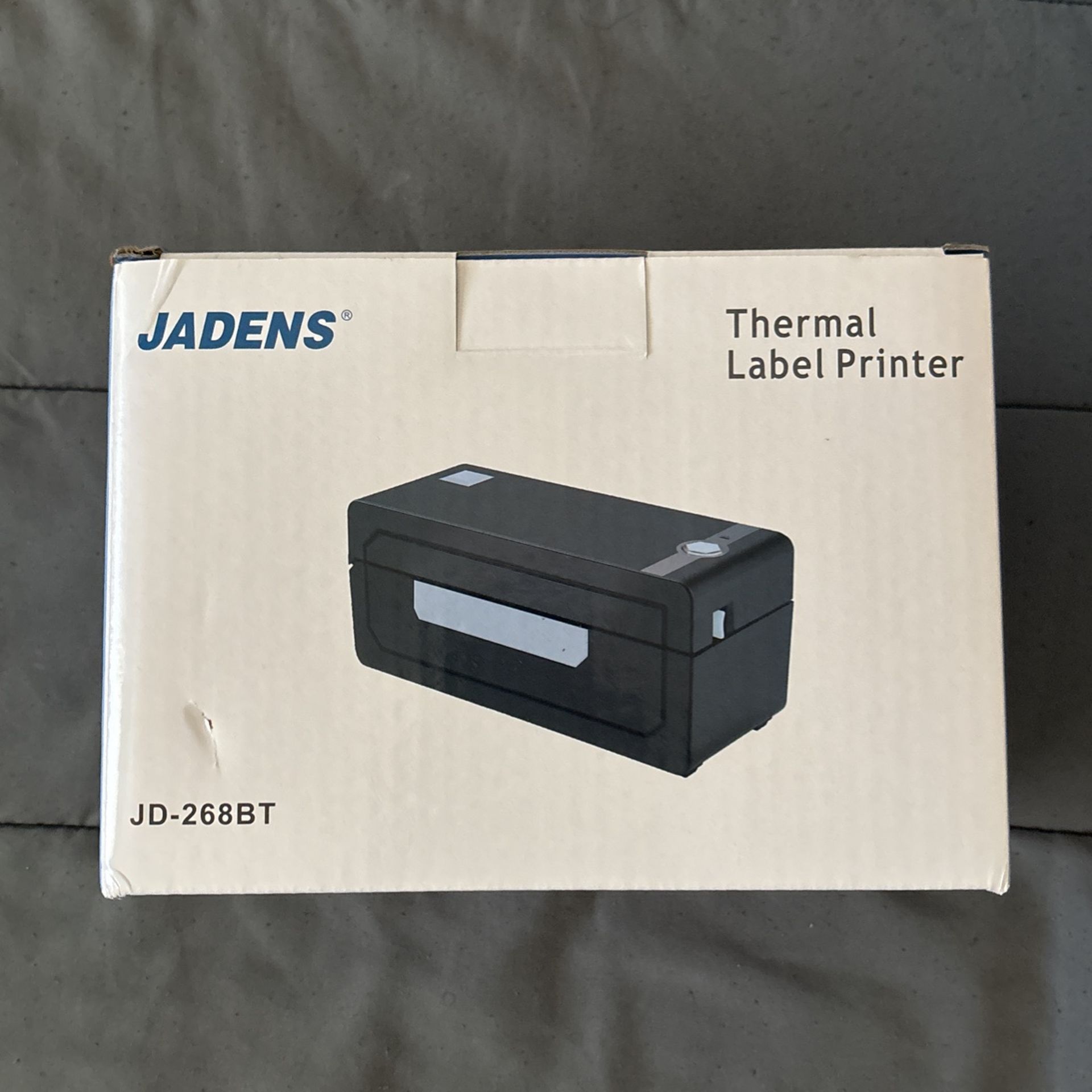Thermal Label Printer W/Roll Of Labels