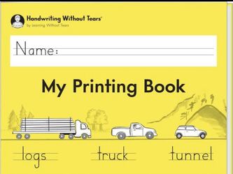 Learning Without Tears - My Printing Book Student Workbook, Current Edition - Handwriting Without 11