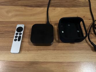 Apple TV 4K 128gb + Ethernet with controller and wall placement