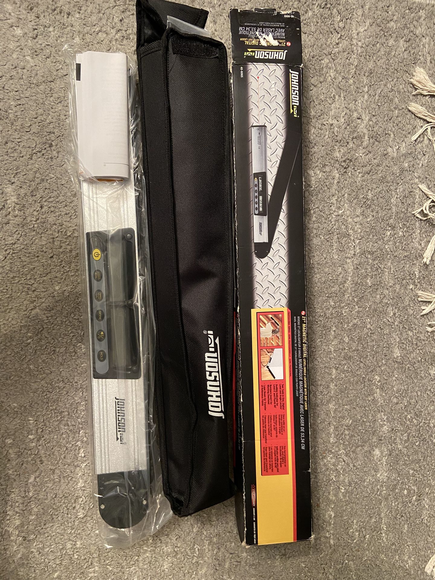 21” Magnetic Digital Level / Angle