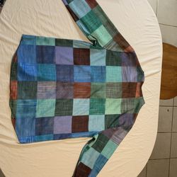 Men's Multicolor Patchwork Jacket
