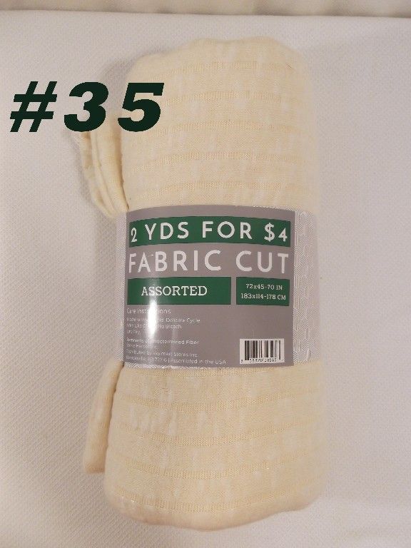 2-Yard Walmart Fabric Bundles – ONLY $4 Each!