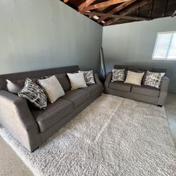 Sofa and Loveseat