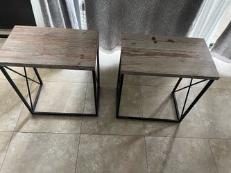 Two end tables
