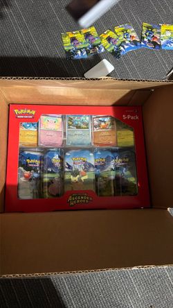 Ascended heroes 5 pack mini tins