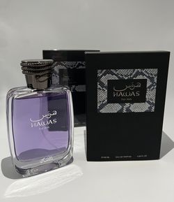 Hawas For Him EDP By Rasasi 3.4 Oz Cologne For Men (Arabian Perfume)