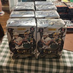 (8) 2024 Select Football Blaster Boxes 