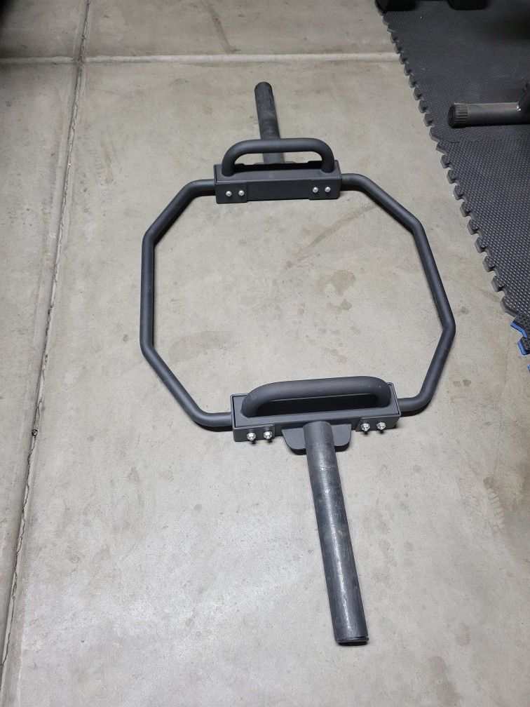 Weights: Hex Bar Excellent Condition $50 FIRM. I WILL NOT TAKE LESS