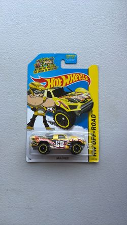 Hotwheels Baja truck off-road yellow