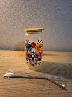Sugar skull cup