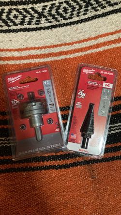 Unopened Milwaukee drill accessories