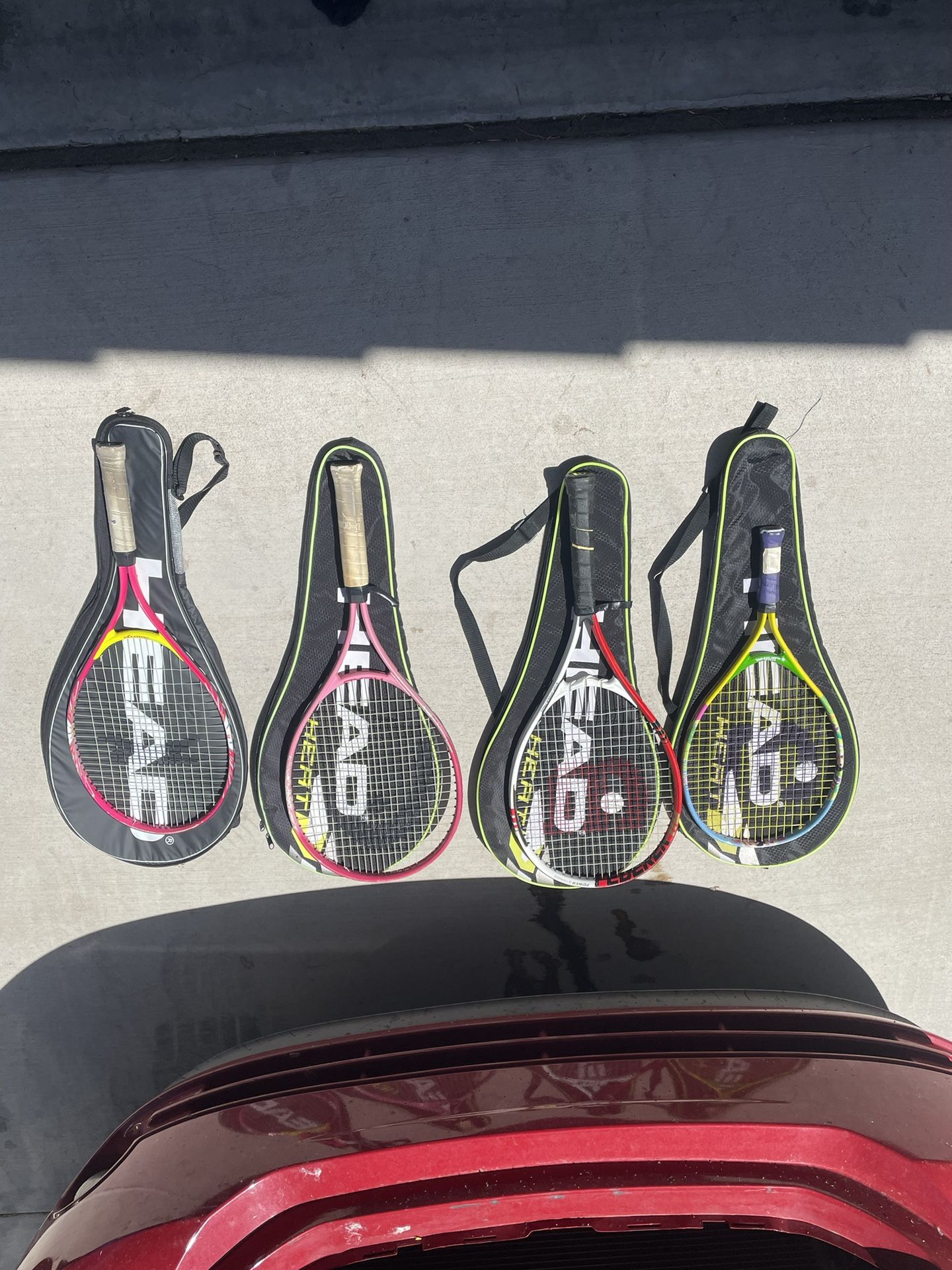 Tennis Rackets ( Head Slazenger) 40 For All